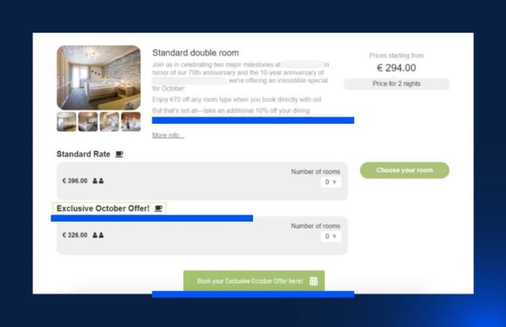 Primer promocijskega oktobrskega cenika